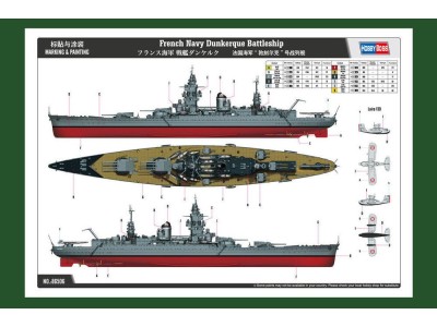 French Navy Dunkerque Battleship 