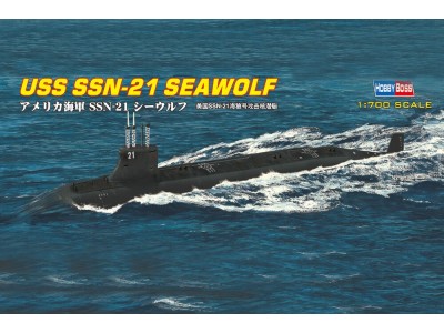 USS SSN-21 SEAWOLF ATTACK SUBMARINE 