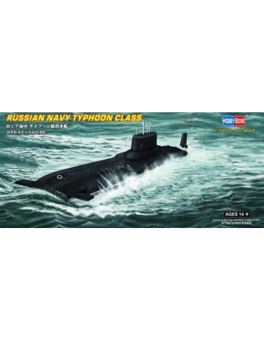 Russian Navy Typhoon class Submarine 