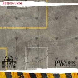 TAPIS DE JEU PVC PEENEMUDE-DUST 1947 113X113CM 2