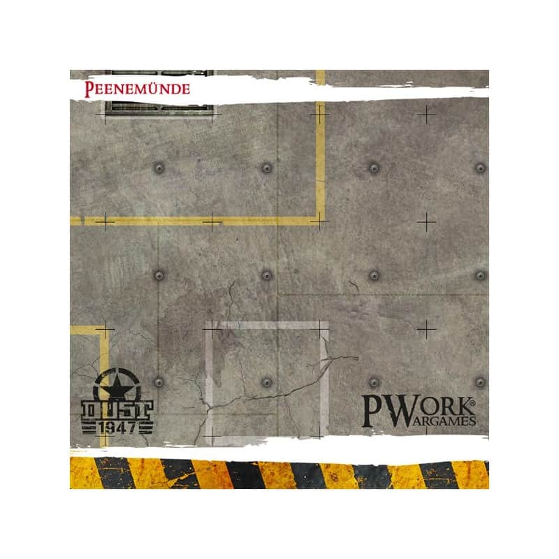 TAPIS DE JEU PVC PEENEMUDE-DUST 1947 113X113CM