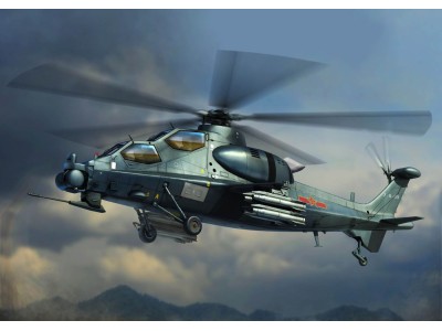 Chinese Z-10 Attack Helicopter 