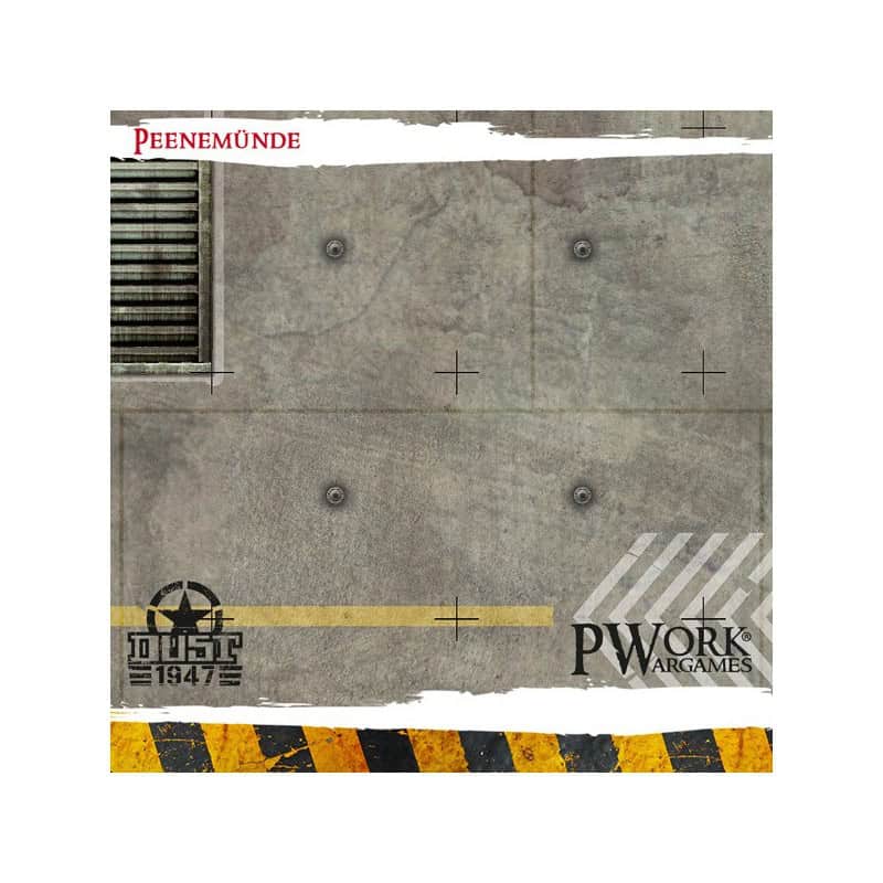 Tapis de jeu PVC Peenemüde-Dust 1947 113x113cm