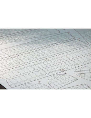 P-38J raised rivets & surface details for TAMIYA 