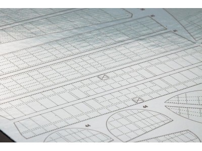 P-38J raised rivets & surface details for TAMIYA 