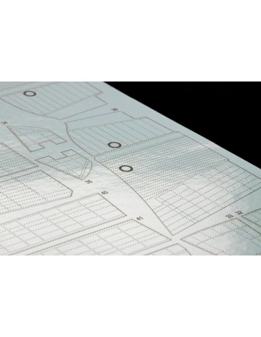 P-38J raised rivets & surface details for TAMIYA 