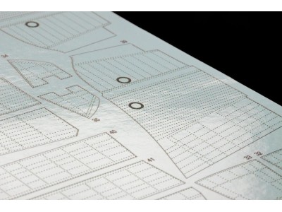 P-38J raised rivets & surface details for TAMIYA 