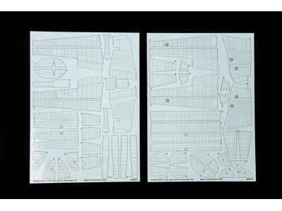 P-38J raised rivets & surface details for TAMIYA 