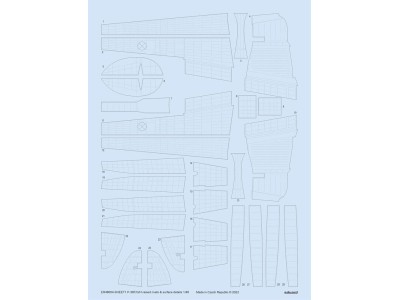 P-38F/G/H raised rivets & surface details for TAMIYA 