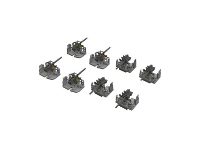 5"/25 caliber gun Mk.10 PRINT 