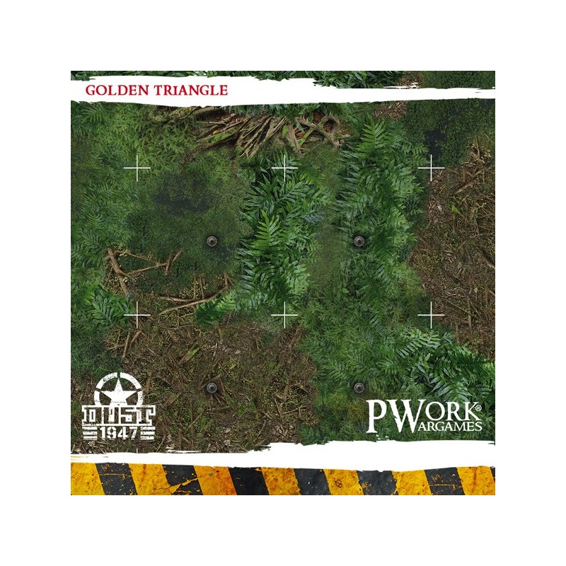 Tapis de jeu PVC Golden Triangle-Dust 1947...