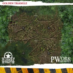 Tapis de jeu PVC Golden Triangle-Dust 1947 85x113cm 2
