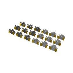 IJN Type 96 25mm AA gun (triple) PRINT 