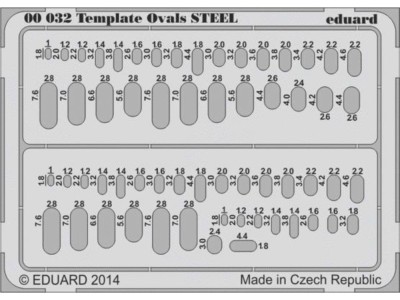 Template ovls STEEL for tool 