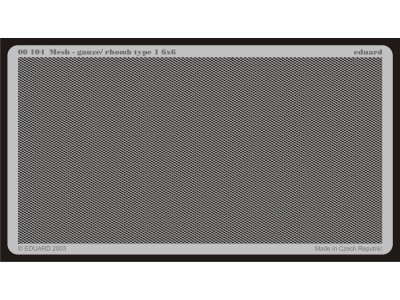 Gitter / Mesh rhomb type 1 6 x 6 