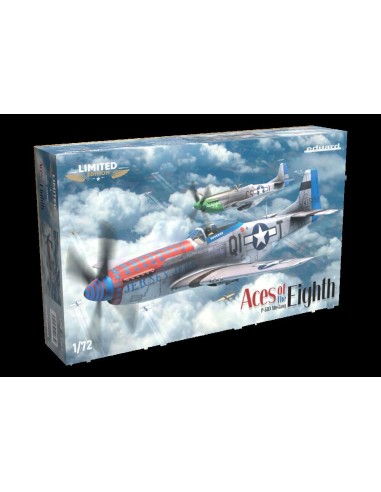 ACES OF THE EIGHTH DUAL COMBO 1/72 EDUARD-LIMITED 
