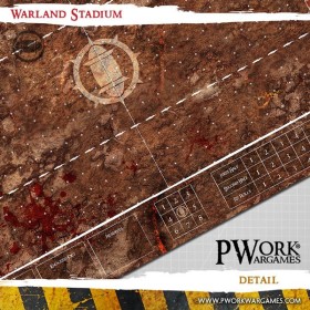 Tapis de jeu PVC Warland Stadium