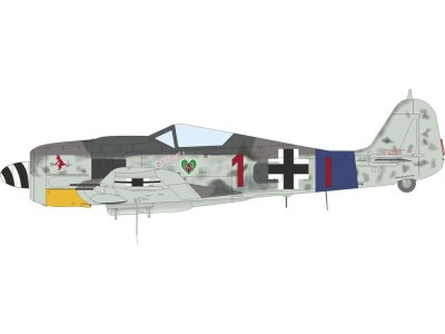 Fw 190A-8 standard wings 1/72 