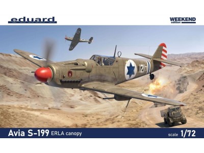 Avia S-199 ERLA canopy 1/72 