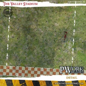 Tapis de jeu néoprène Valley Stadium