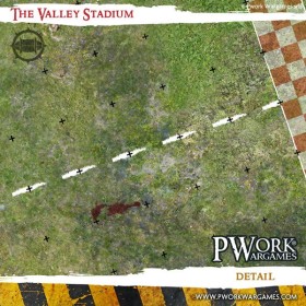 Tapis de jeu PVC Valley Stadium