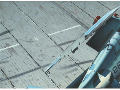 US Navy Aircraft Carrier Deck   EDUARD 