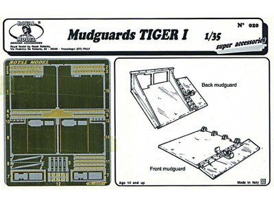 Tiger I mudguards 