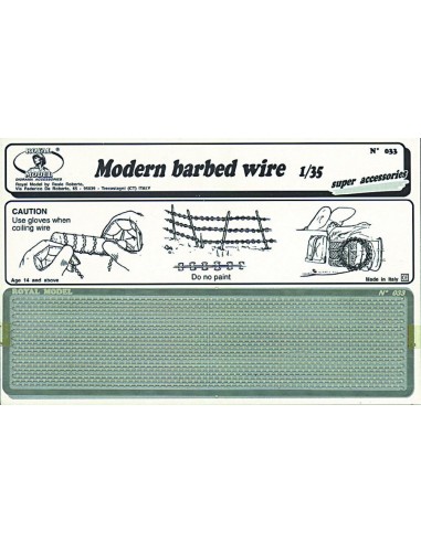 Modern babed wire 