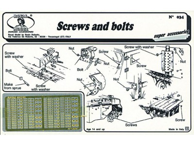 Screws and bolts 