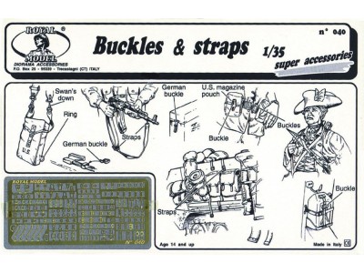 Buckle & straps 