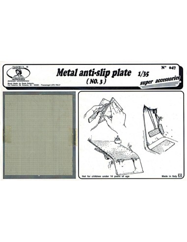 Metal anti-slip plate n.3 