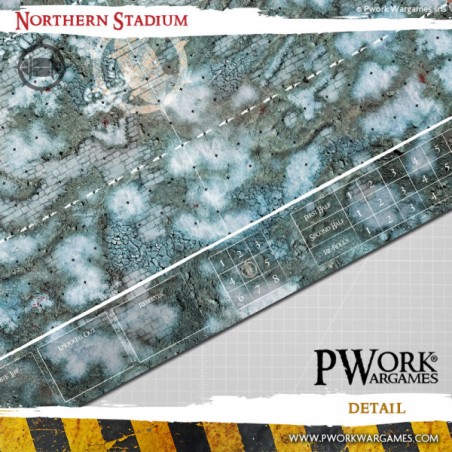 Tapis de jeu PVC Northern Stadium