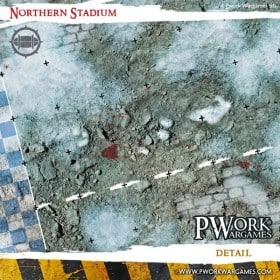 Tapis de jeu PVC Northern Stadium