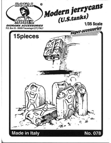 Modern jerricans U.S. tanks 