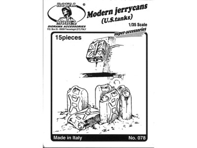 Modern jerricans U.S. tanks 