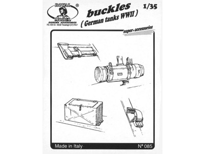 Buckles German tank 