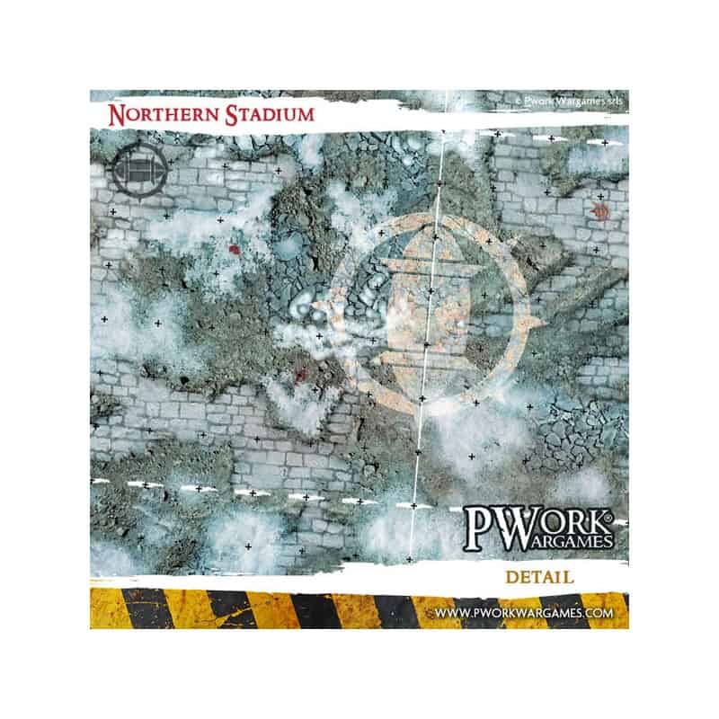 Tapis de jeu PVC Northern Stadium