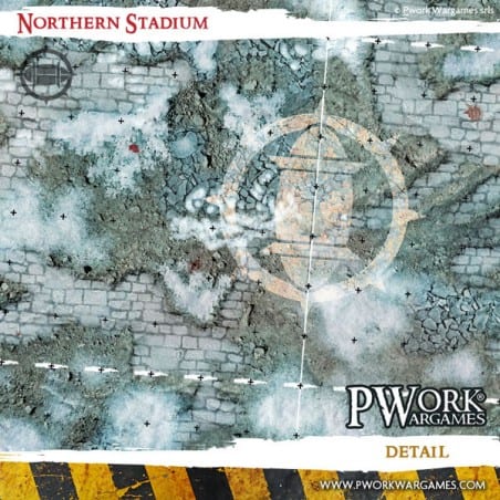 Tapis de jeu PVC Northern Stadium