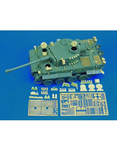 Tiger I early version E/H1(for Italeri kit) 