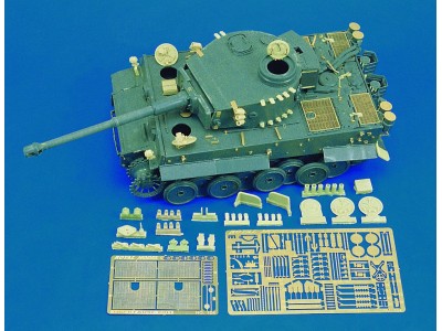 Tiger I early version E/H1(for Italeri kit) 