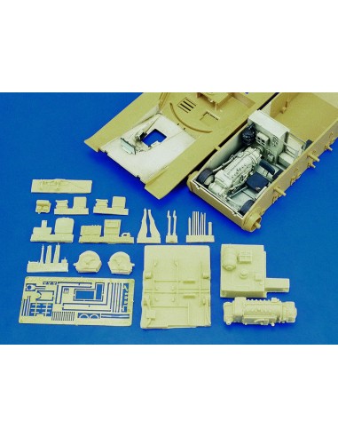 Wespe interior details (for Tamiya kit) 