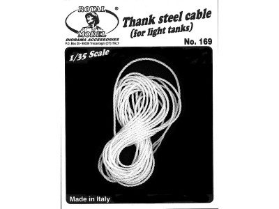 Tank steel cables No. 2-for light tanks 