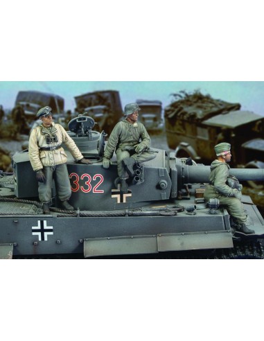 German crew Tiger I - Eastern Front-WWII 
