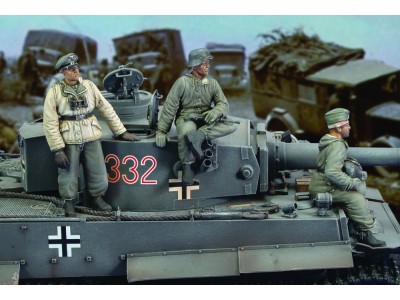 German crew Tiger I - Eastern Front-WWII 
