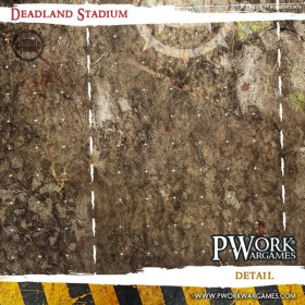 Tapis de jeu PVC Deadland Stadium