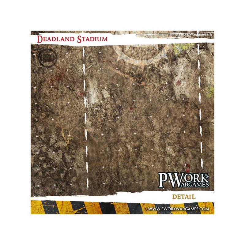 Tapis de jeu PVC Deadland Stadium