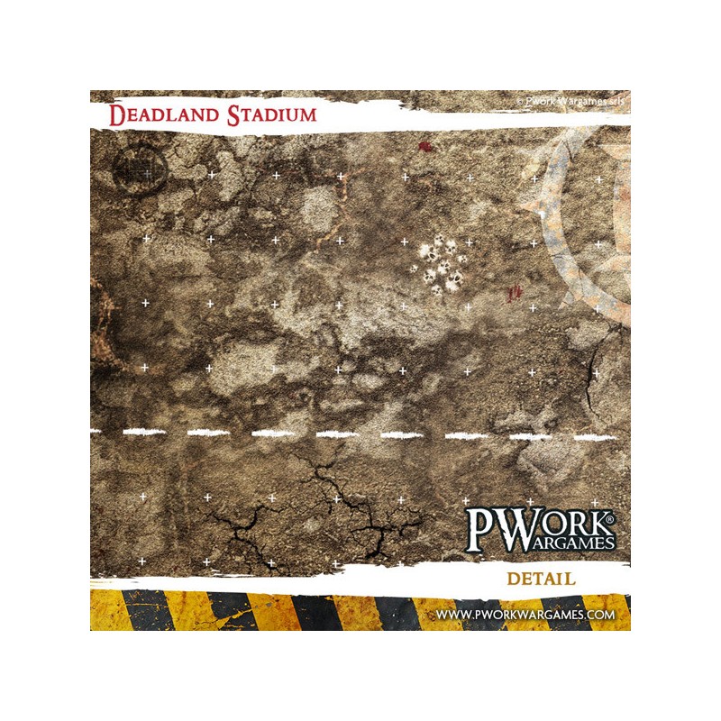 Tapis de jeu PVC Deadland Stadium