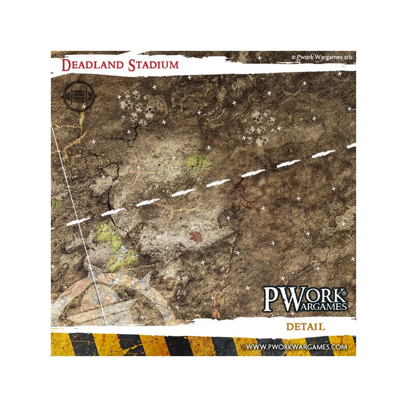 Tapis de jeu PVC Deadland Stadium