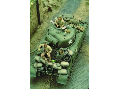 U.S. Sherman crew - WWII 
