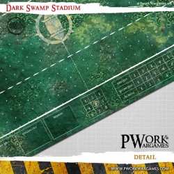 Tapis de jeu néoprène Dark Swamp Stadium 2
